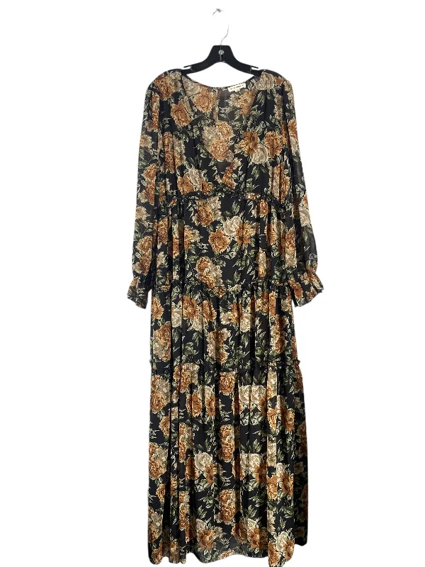 Dress Casual Maxi By Eesome In Black, Size: Xl