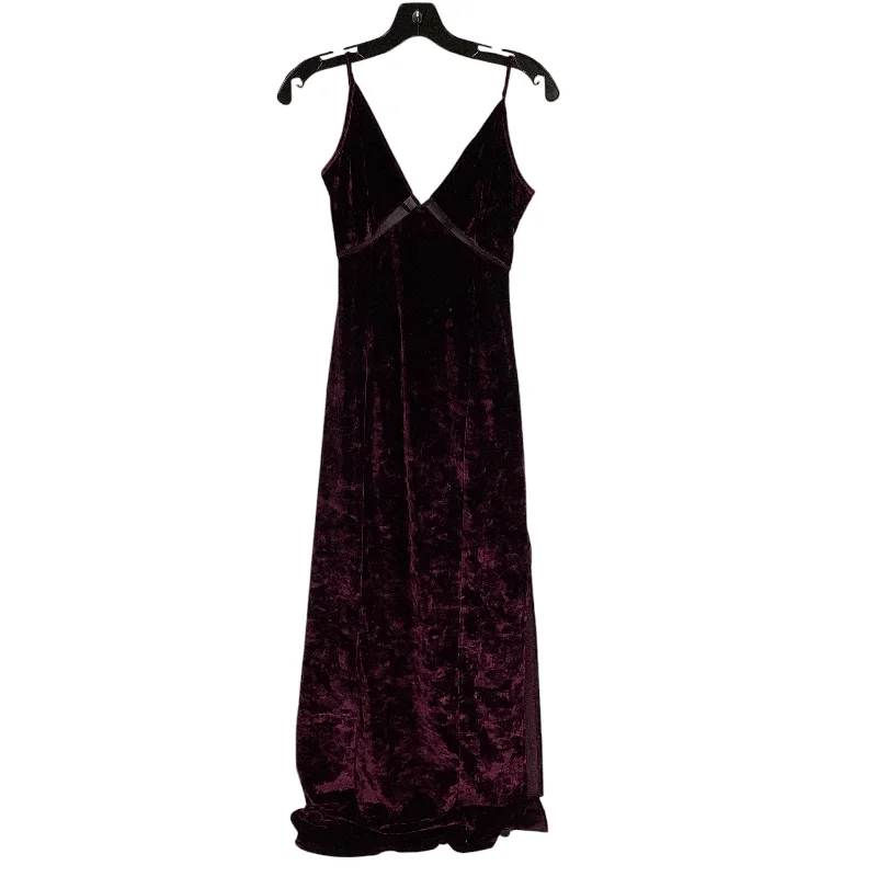 Dress Casual Maxi By Free People In Purple, Size: S