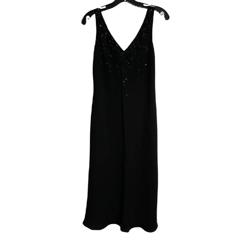 Dress Casual Maxi By Jones New York In Black, Size: 8