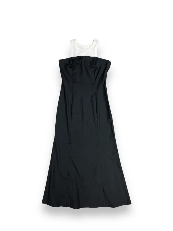 Dress Party Long By Clothes Mentor In Black & White, Size: S