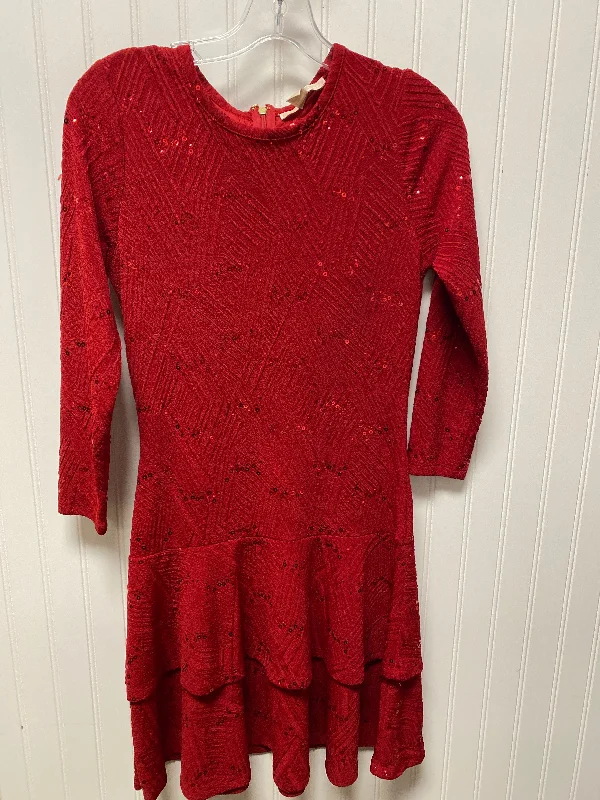 Dress Party Short By Michael By Michael Kors In Red, Size: Xs