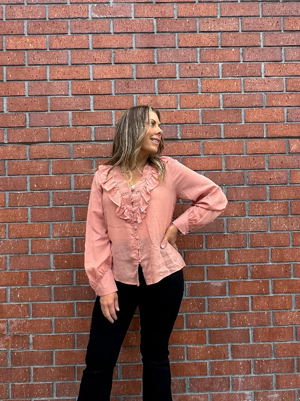 Amanda Blouse - Terracotta