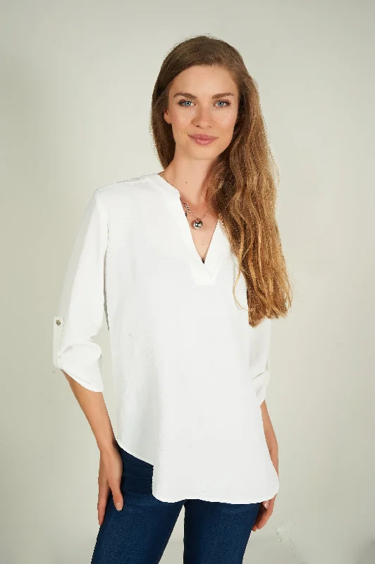 Blouse à manches trois-quarts - ARIS-F24- (R-B7)