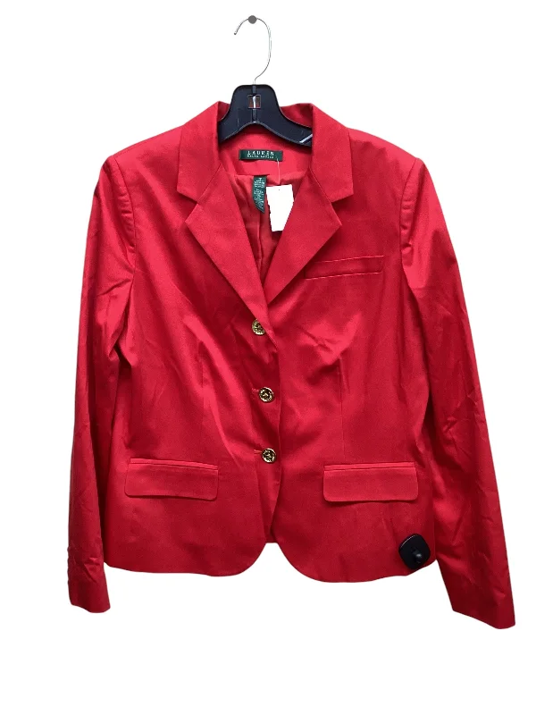 Blazer By Ralph Lauren In Red, Size: L