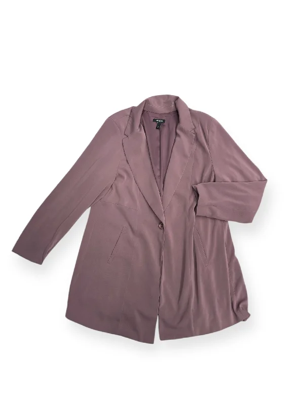 Blazer By Torrid In Purple, Size: 2x