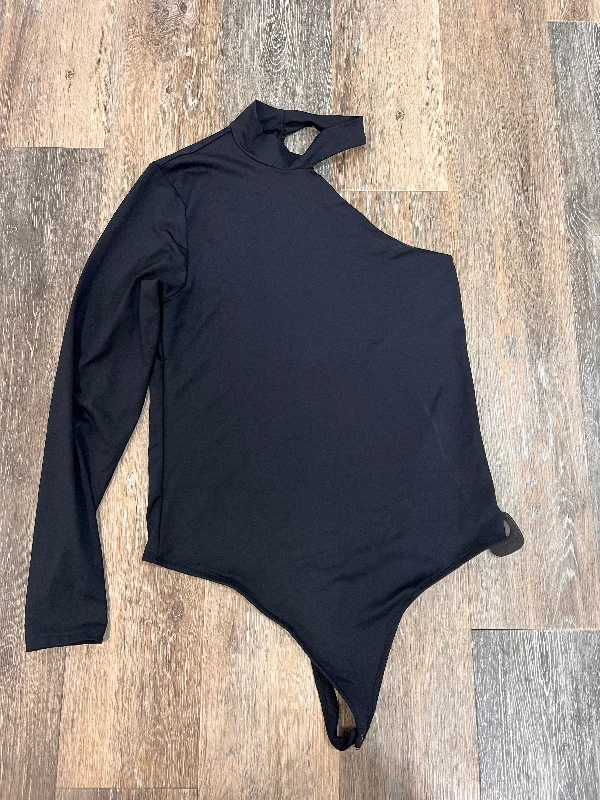 Bodysuit By Abercrombie And Fitch In Black, Size: L