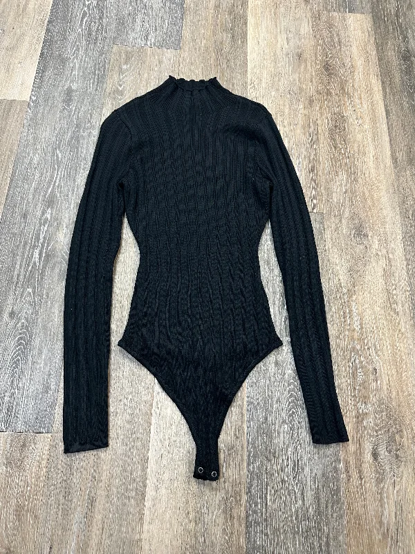 Bodysuit By Abercrombie And Fitch In Black, Size: M