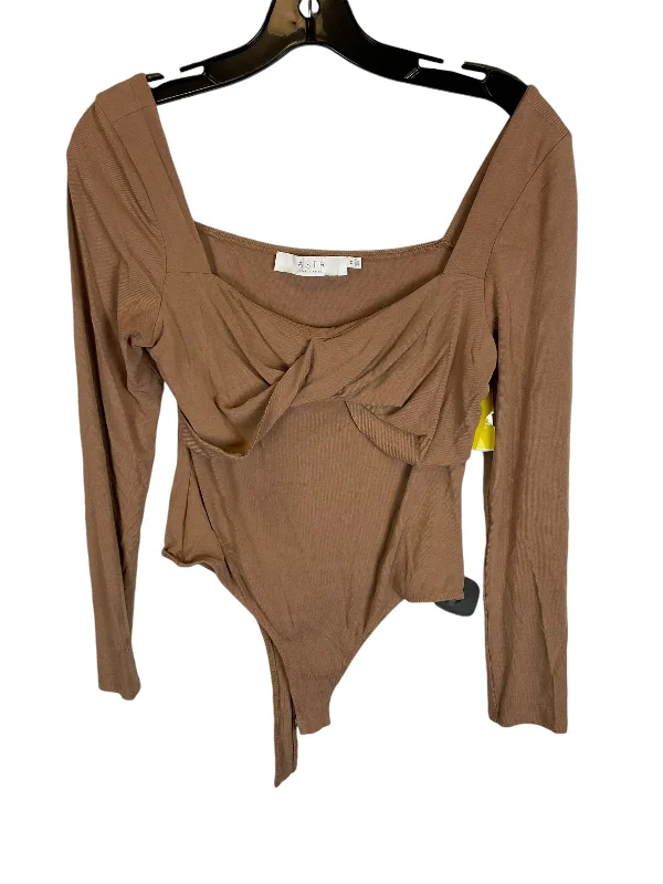 Bodysuit By Astr In Brown, Size: M