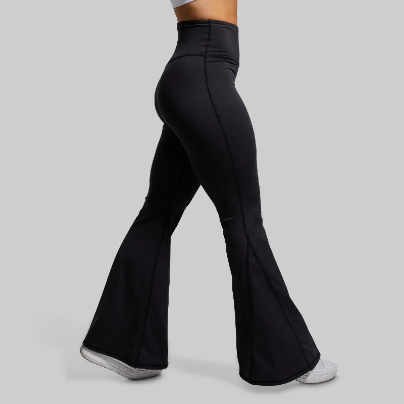 Festival Flare Yoga Pant (Black)