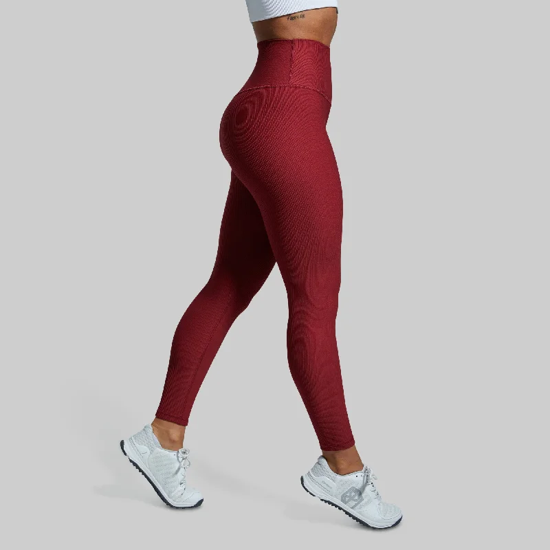 Limitless Legging (Rhubarb)