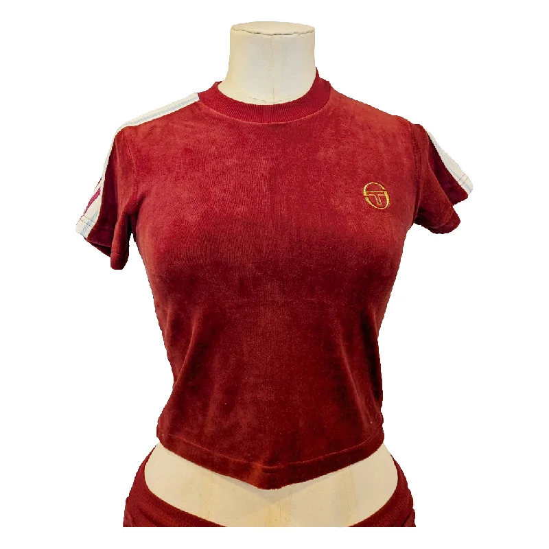 Sergio Tacchini - Women’s Marcolfa Cropped Sundried Tomato - T-Shirt